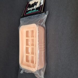Vintage 80's Hutzler Plastic Soap Dish w/ Saver Insert Granny Cottage Coastal